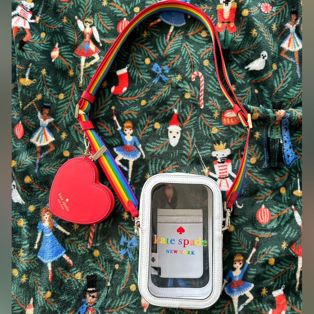 Kate Spade New York Rainbow North South Phone Crossbody Bag